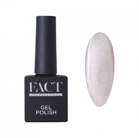 Гель-лак FACT Professional Crystal Cat Eye Лилово-пепельный, 10мл