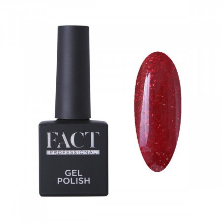 Гель-лак FACT Professional Red Glitter, 10мл